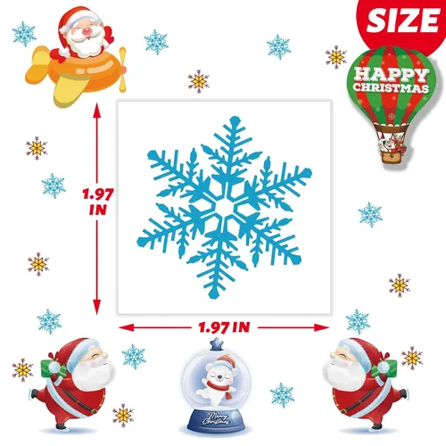 Miniatura 6 de 240 tatuajes temporales de Navidad para niños, calcomanías de tatuajes impermeables de seguridad a granel, rellenos de calcetines, la mejor opción