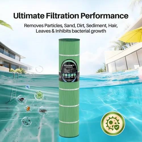 Miniatura 5 de POOLPURE Filtros de spa biodegradables PCC130, compatibles con Pentair CCP520, R173578, Pleatco PCC130, Ultral-A7, Unicel C-7472, FC-1978, Clean and