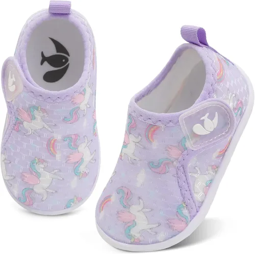 Miniatura 154 de FEETCITY Baby Boys Girls Water Sport Shoes Barefoot Kids Aqua Socks Quick-Dry Beach Swim Pool Shoes