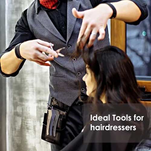 Miniatura 6 de AIMIKE Clips de seccionamiento de cabello con banda de silicona, clips de peinado con pico de pato sin arrugas para salón, corte y rodillos