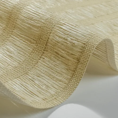 Miniatura 10 de GoDear Design Papel tapiz texturizado, papel tapiz de imitación de tela de hierba, 23" An x 96" L, papel sin pegar, tono Timber