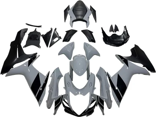 Miniatura 265 de Kit de carenado de inyección azul, negro y blanco para Suzuki GSXR600 GSX750 2006 2007 GSXR 600 GSX-R750 06 07 ABS Carenado de plástico completo
