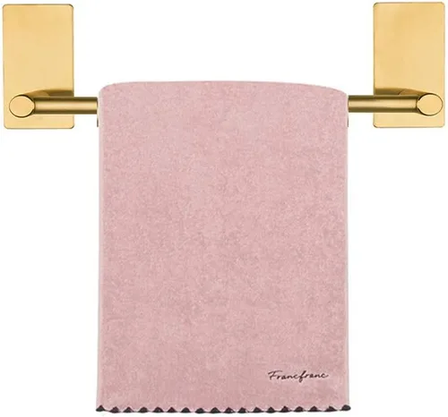 Miniatura 7 de NearMoon toallero de barra autoadhesivo de acero inoxidable para baño, soporte para colgar toallas en la pared, estilo contemporáneo, sin Níquel