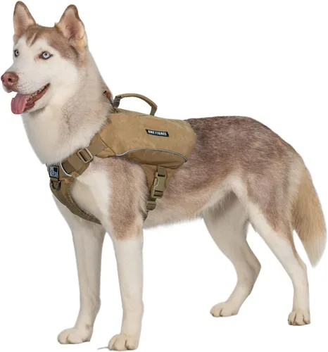 Miniatura 7 de ONETIGRIS CAMLUS - Mochila para perros en forma de Y, sin tirones, con anillas en D, ligera, para senderismo, caza, campamento, viajes