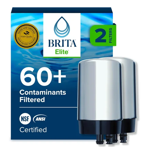 Miniatura 13 de Brita Sistema de filtro de agua para montaje en grifo, cromo, filtración sin espera, fácil instalación, filtro de agua multiusos para cocinas, baños