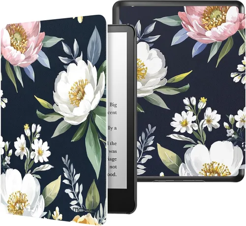 Miniatura 18 de MoKo Funda para Kindle Paperwhite de 12ª generación 2024 de 7 pulgadas y Kindle Colorsoft Signature Edition 2024, ligera funda protectora