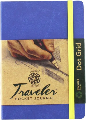 Miniatura 10 de Cuaderno de bocetos Travelers Dot Grid Pentalic Art, libre de ácidos