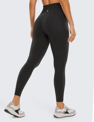 Miniatura 2 de CRZ YOGA Butterluxe - Leggings de entrenamiento con cintura cruzada para mujer, con bolsillos, 25 pulgadas, cintura alta en V, pantalones de yoga