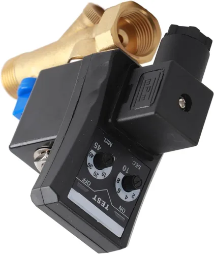 Miniatura 8 de Válvula de drenaje automática, G1/2 DN15 AC110V Válvula de drenaje cronometrada electrónica automática para gestión de condensados de compresor