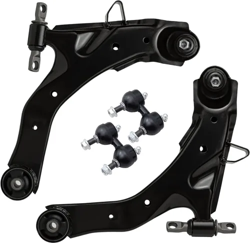 Miniatura 79 de Detroit Axle - Kit de 4 brazos de control delanteros para Ford Mustang 05-10, 2 brazos de control inferiores, 2 puntales 2005 2006 2007 2008 2009