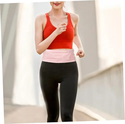 Miniatura 4 de STOBAZA Riñonera transpirable para correr con correa ajustable para mujeres y hombres, bolsa de cintura de fitness de gran capacidad para ciclismo