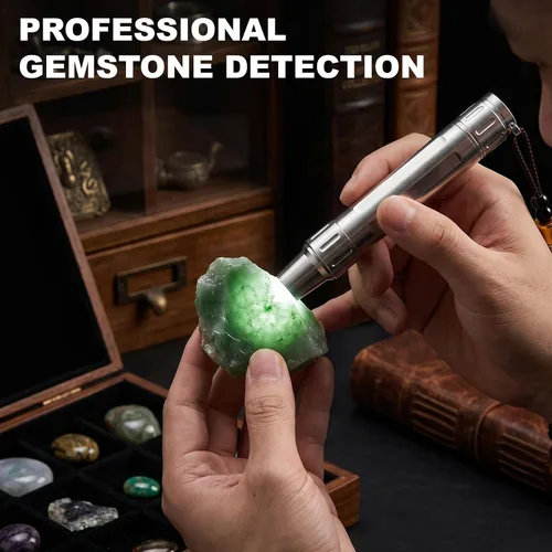 Miniatura 6 de Expert Jade - Linterna de evaluación de jade, lámpara LED con detector de luz de evaluación de jade, linterna portátil de identificación de joyas