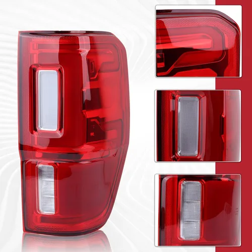 Miniatura 2 de Conjunto de Lámpara Trasera LED de Luz Trasera con Punto Ciego (Módulo NO Incluido) Compatible con Ford Ranger 2019-2023 Lado Derecho del Pasajero