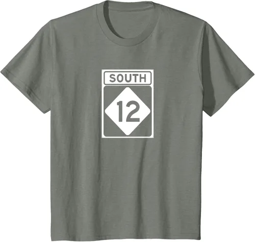 Miniatura 102 de Highway 12 South NC Outer Banks North Carolina Hwy - Camiseta, Negro, S