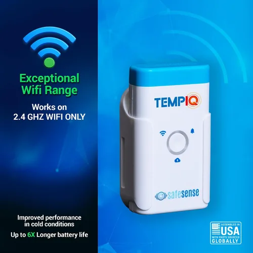 Miniatura 5 de TEMPIQ - Sensor remoto de temperatura y humedad WiFi – Integración de aplicaciones, alertas, ayuda a monitorear el segundo hogar, AirBnb, RV