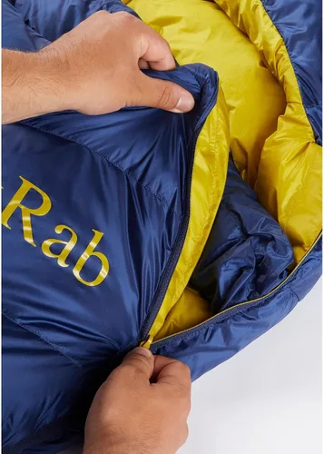 Miniatura 7 de Rab Saco de dormir de plumón de neutrino para hombre, ligero y cálido, para escalada y montañismo