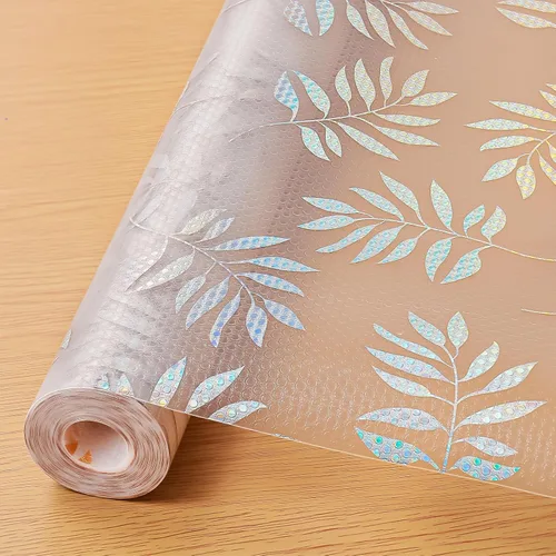 Miniatura 12 de Cooyes Revestimiento para estanterías – Revestimiento de gabinete y cajón no adhesivo prémium para cocina – Papel impermeable con patrón moderno