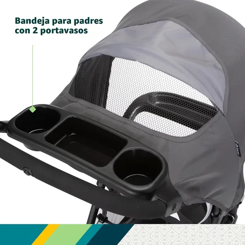 Miniatura 10 de Sistema de viaje tranquilo con asiento de coche para bebé de 35 libras de Safety 1st, rosado, (Monument 2)