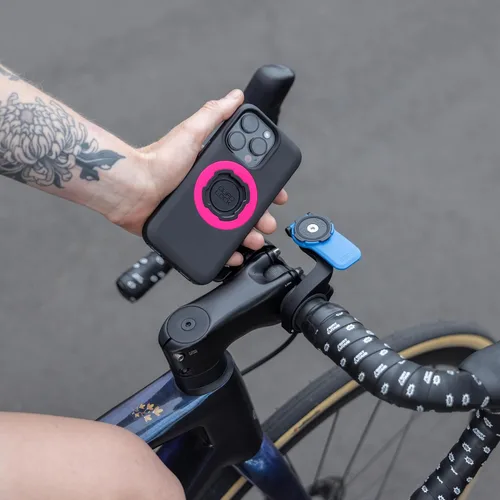 Miniatura 6 de Quad Lock Soporte de teléfono para bicicleta Out Front para manillar (V3) con funda para teléfono MAG para iPhone XR