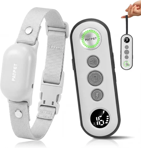 Miniatura 12 de PATPET Shock Collar for Dogs - 4000FT Dog Training Collar with Remote, IPX7 Waterproof 4 Modes(Beep/Vibration/Shock/Safe) Dog Shock Collar