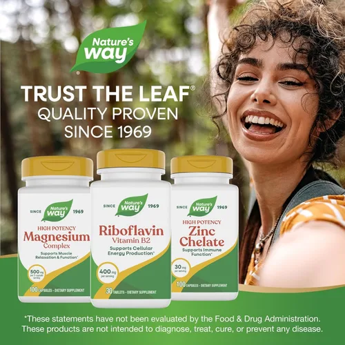 Miniatura 7 de Terapia enzimática Riboflavina Vitamina B2, 400 mg por porción