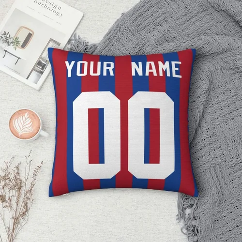 Miniatura 2 de Fundas de almohada personalizadas decorativas con nombre y número, fundas de almohada cuadradas para sofá, dormitorio, silla de automóvil