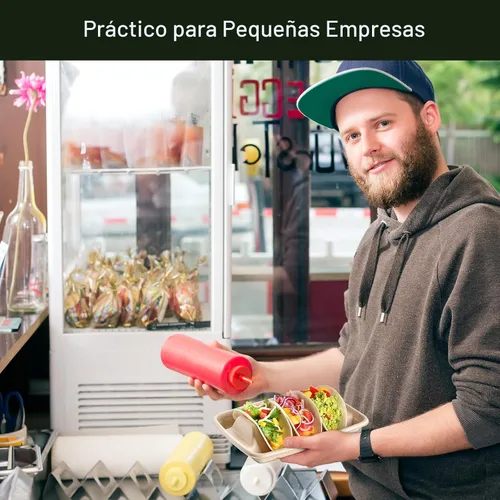 Miniatura 5 de 24 soportes desechables para tacos para fiestas, platos de tacos de papel prémium con 3 divisores, bandeja para tacos de fiesta para el martes