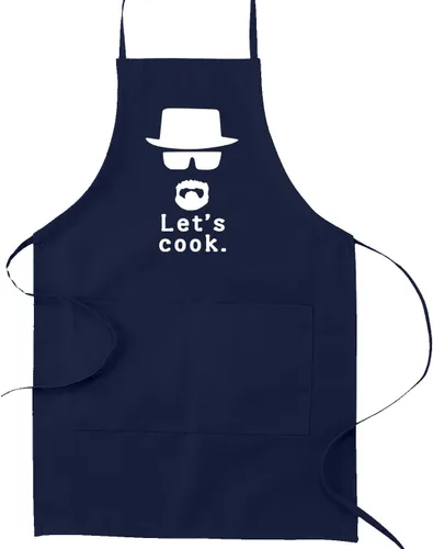 Miniatura 4 de Decal Serpent Let's Cook Heisenberg - Delantal divertido para cocinar, para hornear, color verde bosque