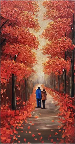 Miniatura 12 de Tyed Art - Pinturas al óleo de 24 x 48 pulgadas sobre lienzo, arte 100% pintado a mano, obra de arte contemporánea, obra de arte abstracta, arte