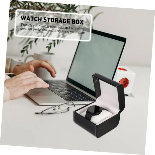 Miniatura 8 de Box storage box mens watches men watches for men single for women relojes inteligentes para hombres pu Case Storage Organizer