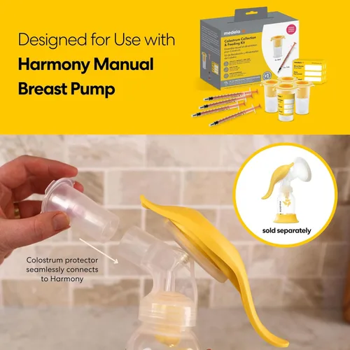 Miniatura 2 de Medela Kit de recolección y alimentación de calostro, incluye colectores de calostro y jeringas de alimentación oral, recoge, almacena y alimenta