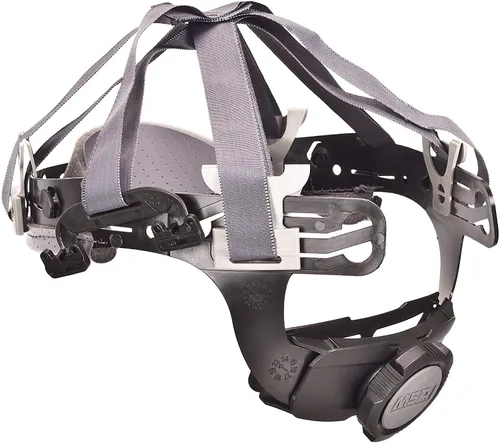 Miniatura 10 de Cascos MSA Safety 10153385 de plástico/nailon fas-trac III, 4 puntos de sustitución estándar, suspensión, para su uso con Skullgard y confortable