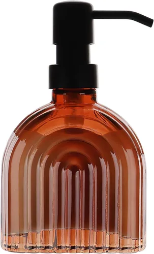 Miniatura 3 de Dispensador de jabón de vidrio para cocina y baño, líquido de manos para lavado de encimera, detergente para platos, bomba de loción de champú