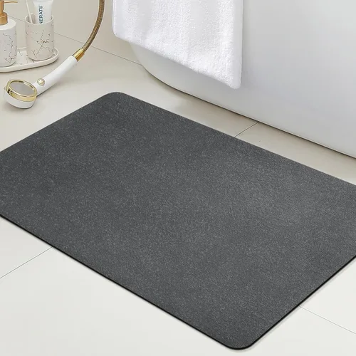 Miniatura 58 de ACCUMTEK Alfombrilla de Baño Ultra Delgada, Alfombrillas de Baño Antideslizantes con Respaldo Mejorado para Colocar Bajo la Puerta, Alfombras