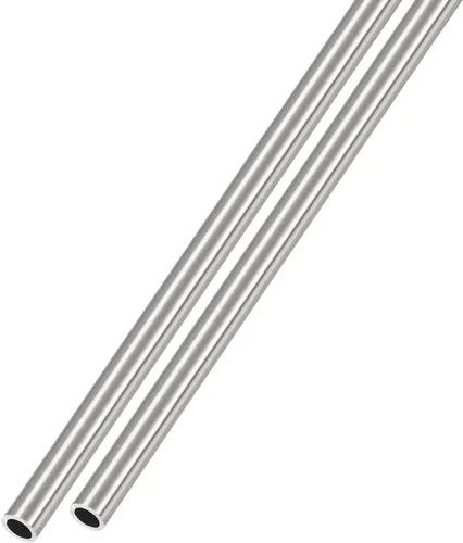 Miniatura 48 de METALLIXITY Tubo de acero inoxidable 304 (0.236 in de diámetro x 0.024 in de pared T x 11.811 in de largo), 2 piezas, tubo recto - para muebles