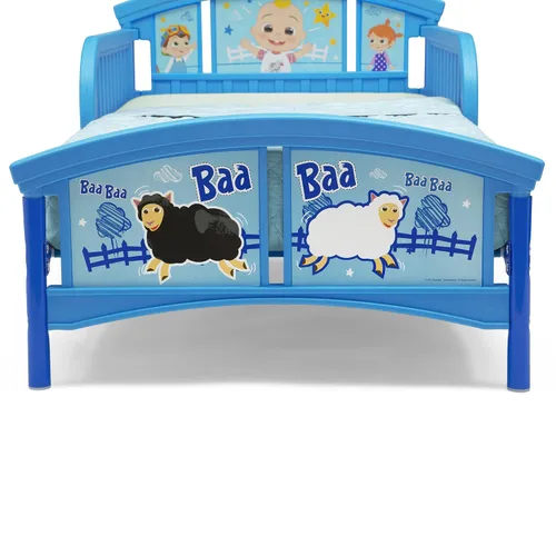 Miniatura 4 de Delta Children CoComelon - Caja de juguetes para autobús escolar, certificado Greenguard Gold