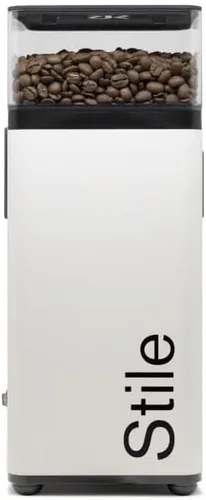 Miniatura 5 de Rancilio Stile SD - Molinillo de espresso semiautomático bajo demanda, rebaba plana de acero de 2.283 in, 10.58 oz (blanco)