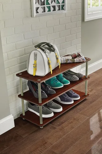 Miniatura 2 de ClosetMaid 5063 3-Tier Zapato Organizador, Café expreso