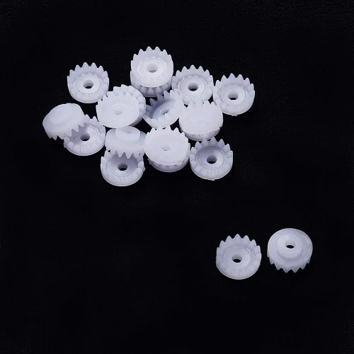Miniatura 6 de Othmro Engranajes de plástico 38 dientes modelo 382A engranaje de reducción engranajes de gusano de plástico para RC coche robot motor