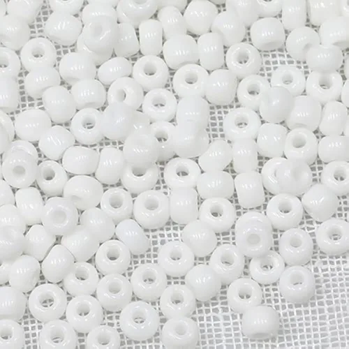 Miniatura 17 de Tamaño 6/0 - Cuentas de semillas de vidrio para manualidades de 0.157 in, cuentas negras para la fabricación de joyas