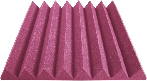 Miniatura 15 de Paneles de espuma acústica de 24 x 24 pulgadas, paquete de 12, 48 pies cuadrados, utilizados para reducción de sonido de estudio de grabación