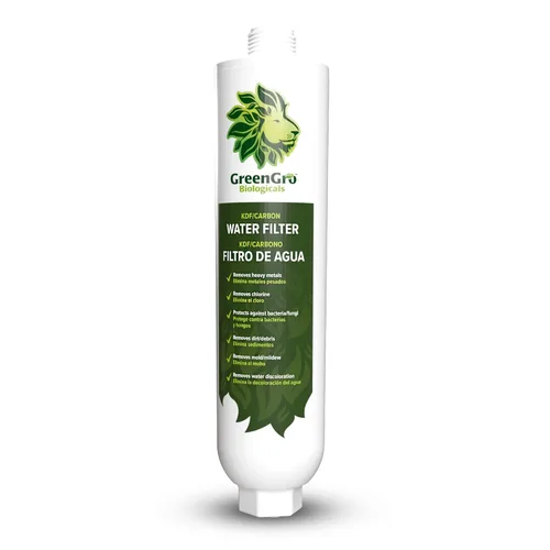 Miniatura 5 de GreenGro Filtro de agua de gran capacidad para mangueras de jardín y agua, elimina calcio, cloramina, cloro, metales pesados/declorador