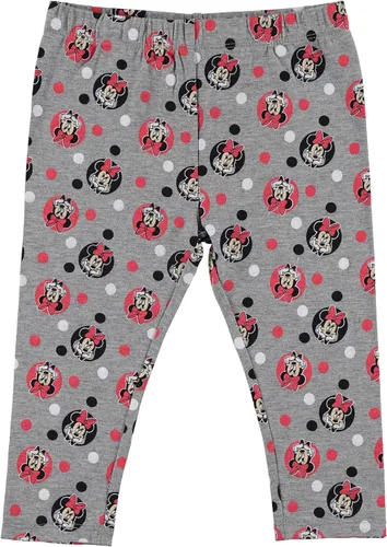 Miniatura 4 de Disney Minnie Mouse - Conjunto de camiseta de 3 piezas para niñas, camiseta sin mangas y pantalones de leggings para niños pequeños - RojoBlancoGris