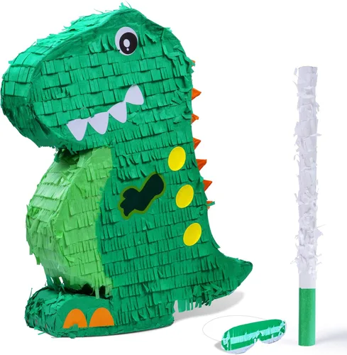 Miniatura 22 de Paquete de piñata de baloncesto de Birchio con venda y bate (13 x 13 x 4 Pulgadas), piñata de balón de fútbol para fiesta de cumpleaños de niños