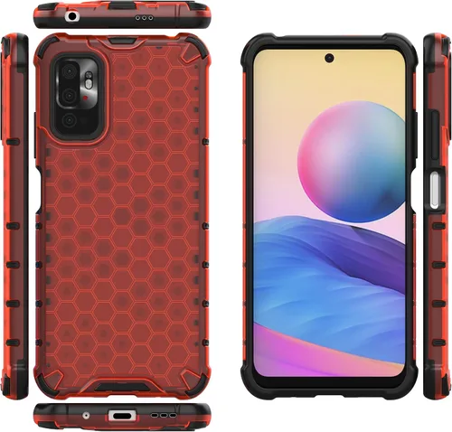 Miniatura 115 de Funda para Xiaomi Poco M5s 4G, Funda para Redmi Note 10 4G / Note 10S 4G / Note 11 SE (India) Case Case 2 en 1 Funda para teléfono Blanco