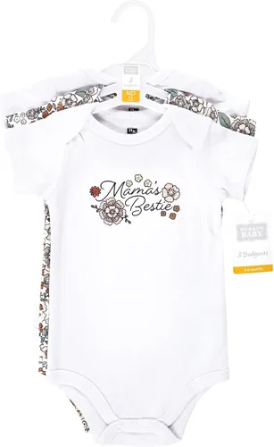 Miniatura 228 de Hudson Baby baby-girls Cotton Bodysuits 3-pack