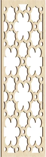 Miniatura 99 de Ekena Millwork WALW14X35X0250STGRO Southgate - Paneles de pared decorativos de madera con calado, 13 3/8 pulgadas de ancho x 34 3/8 pulgadas de rojo