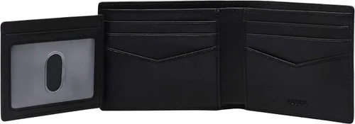 Miniatura 4 de Fossil - Cartera plegable de cuero para hombre con ventana abatible de identificación