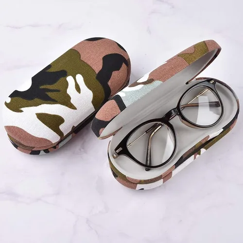 Miniatura 5 de Estuche de transporte para lentes de contacto de camuflaje - Estuche portátil de doble cara 2 en 1 para lentes de contacto y estuche para lentes