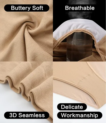 Miniatura 5 de Fajas de maternidad sin costuras, bragas con soporte para el vientre para vestidos y pantalones, ropa interior de embarazo de cintura alta, S-XXXL